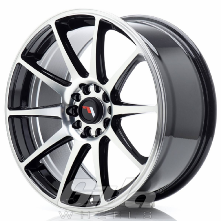 Japan Racing JR11 Multi Black with polished face