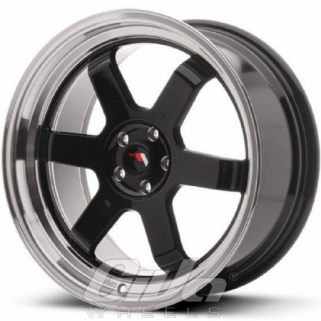 Japan Racing JR12 Blind Black with polished lip