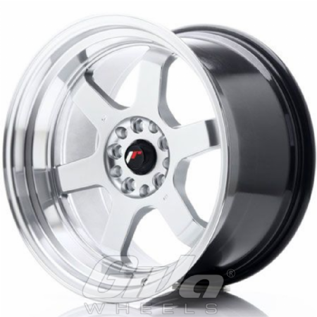 Japan Racing JR12 Multi Hyper silver with polished lip