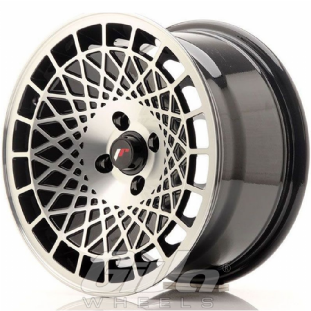 Japan Racing JR14 Blind Black with polished face