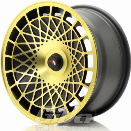Japan Racing JR14 Blind Matt black with gold face