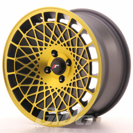 Japan Racing JR14 Blind Matt black with gold face