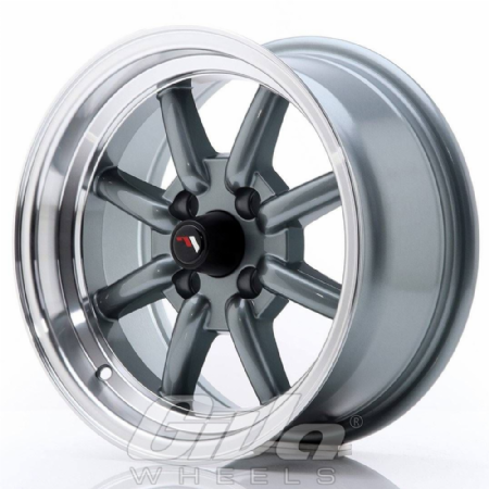 Japan Racing JR19 Gunmetal with polished lip