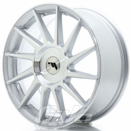 Japan Racing JR22 Blind Silver with polished face