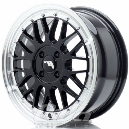 Japan Racing JR23 Black with polished lip