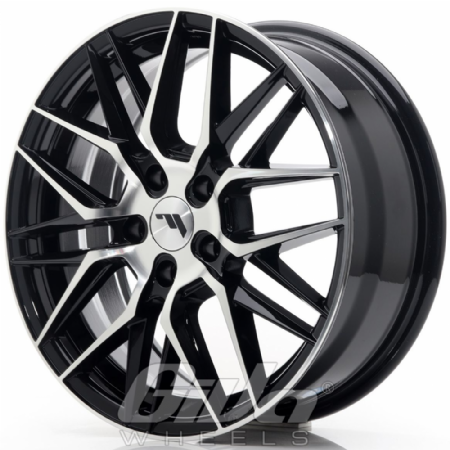 Japan Racing JR28 Black with polished face