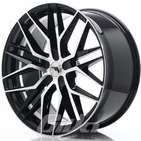 Japan Racing JR28 Blind Black with polished face