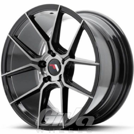 Japan Racing JR30 Brushed black with tinted grey face