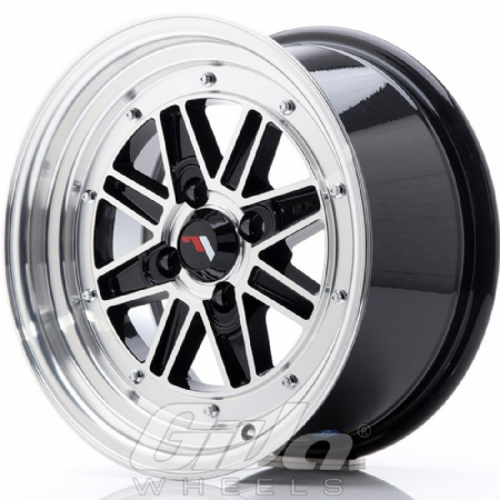 Japan Racing JR31 Black with polished face and lip