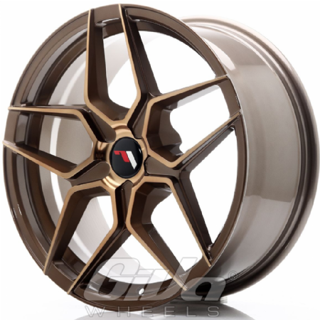 Japan Racing JR34 Blind Platinum bronze with polished bronze face