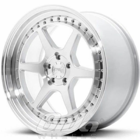 Japan Racing JR43 Blind (Flow Forged) Silver with polished face