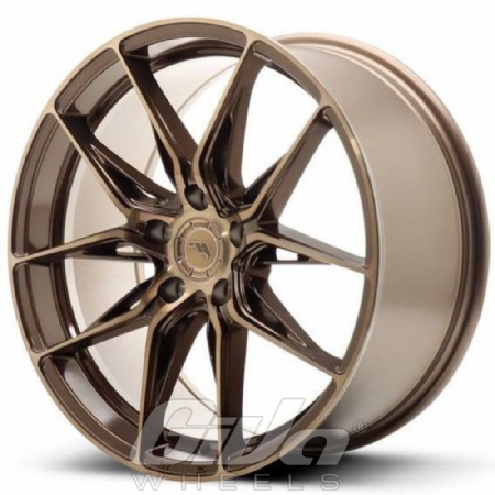 Japan Racing JR44 (Flow Forged) Platinum bronze with polished bronze face
