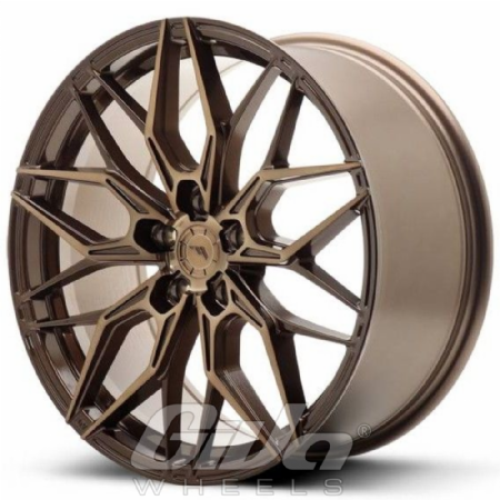 Japan Racing JR46 (Flow Forged) Platinum bronze with polished bronze face
