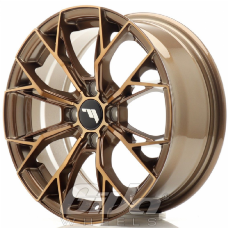 Japan Racing JR49 4H Platinum bronze with polished bronze face