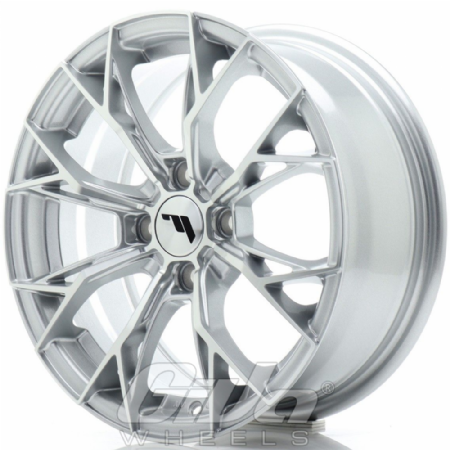 Japan Racing JR49 4H Silver with polished face