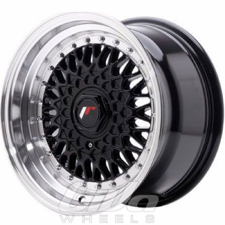 Japan Racing JR9 Blind Black with polished lip