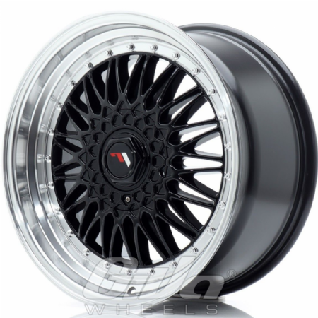 Japan Racing JR9 Multi Black with polished lip