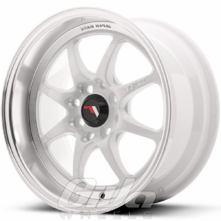 Japan Racing TF2 Multi White with polished lip