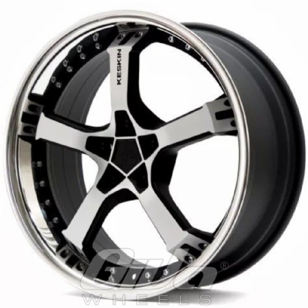 Keskin KT10 Humerus Matt black with polished face and steel lip