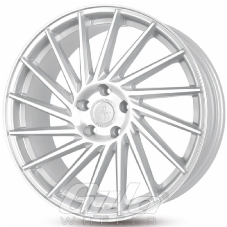 Keskin KT17 Hurricane Silver with polished face