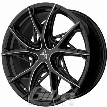 Keskin KT24 Thunder Black with polished accents