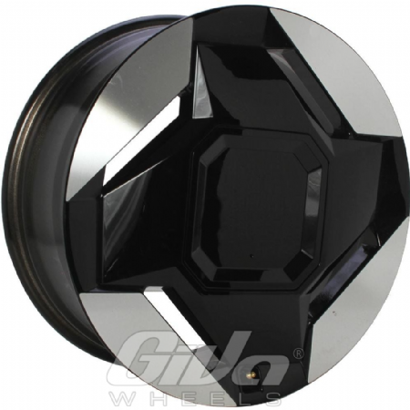 Kia OEM Wheels 52910-D0110 DEMO Black with polished face