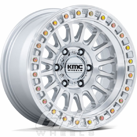 KMC KM552 IMS Silver with polished face