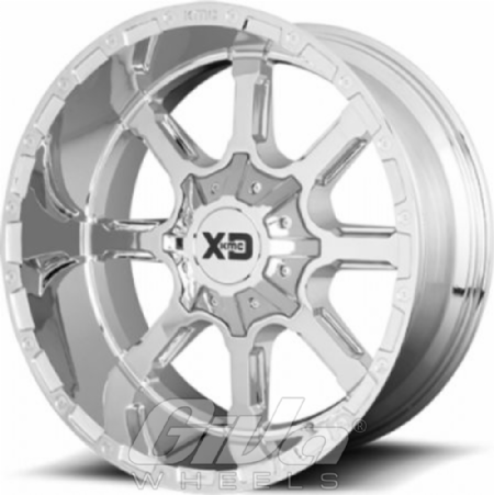 XD Series by KMC XD838 Mammoth Chrome