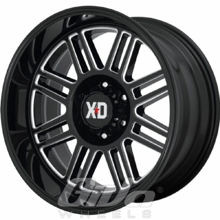 XD Series by KMC XD850 Cage Black with milled accents