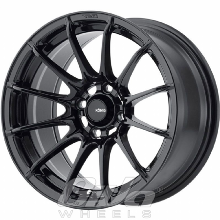 Konig Wheels Dial-In Black