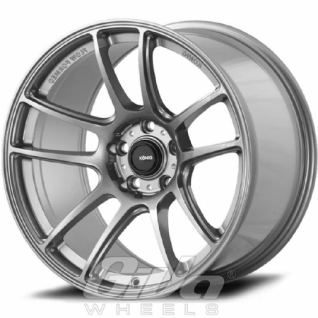 Konig Wheels Heliogram Titanium metallic