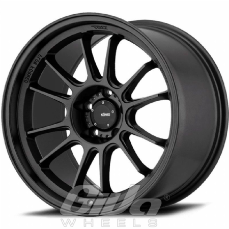 Konig Wheels Hypergram Matt black