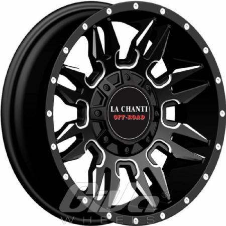 La Chanti Performance LC-OF5 Black with milled accents