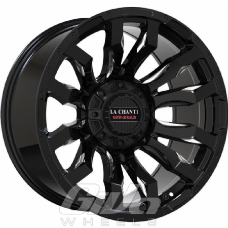 La Chanti Performance LC-OF7 Black with milled accents