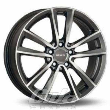 MAK Bremen Gunmetal with polished face - winter approved