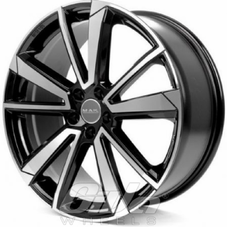 MAK Fivestar Black with polished face - winter approved