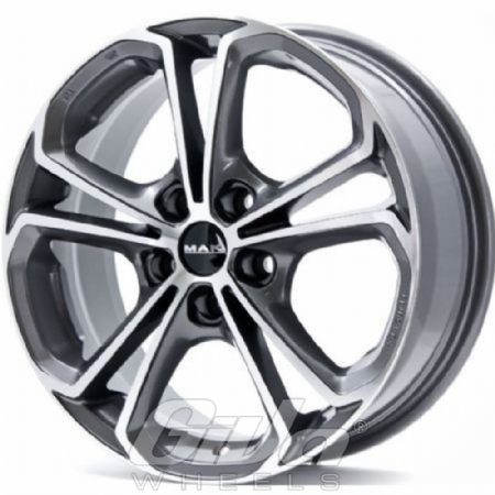 MAK Hessen Gunmetal with polished face - winter approved