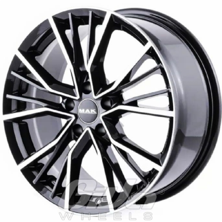 MAK Union Black with polished face - winter approved