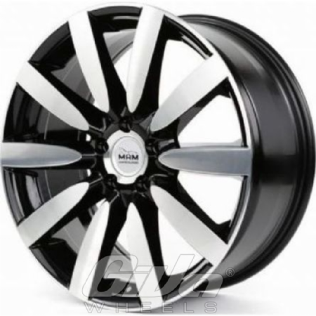 MAM 7 Black with polished face