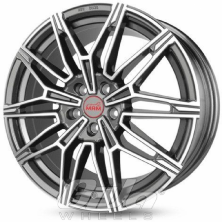 MAM B3N Palladium with polished face