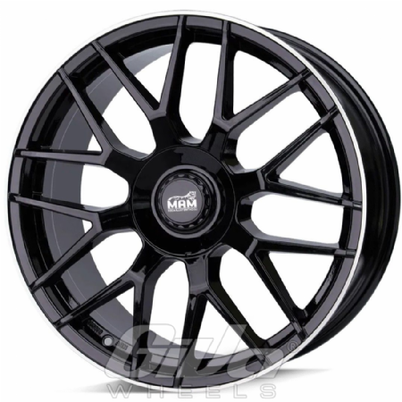 MAM GT1 Black with polished lip