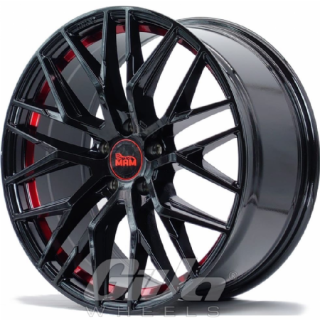 MAM RS4 Black with red undercut