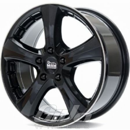 MAM W1N Black with polished lip