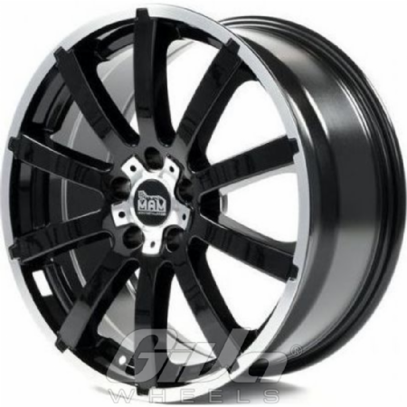 MAM W3 Black with polished lip