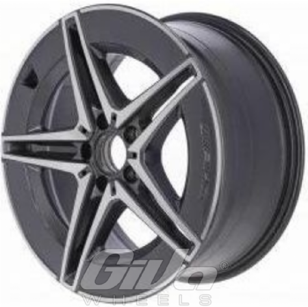 Mercedes-Benz OEM Wheels A2064011800 AMG DEMO Anthracite with polished face