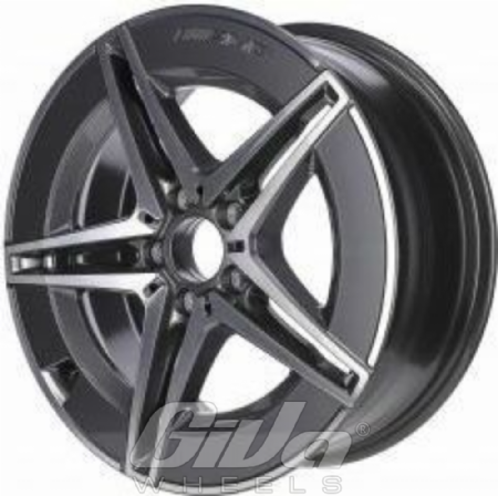 Mercedes-Benz OEM Wheels A2064017600 AMG DEMO Anthracite with polished face