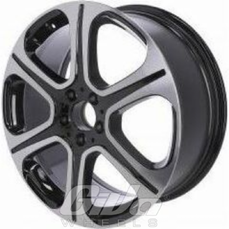 Mercedes-Benz OEM Wheels A2134013400 DEMO Black with polished face