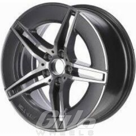 Mercedes-Benz OEM Wheels A2144010300 AMG DEMO Anthracite with polished face