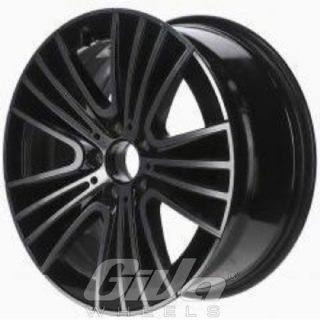 Mercedes-Benz OEM Wheels A2144012800 DEMO Black with polished face