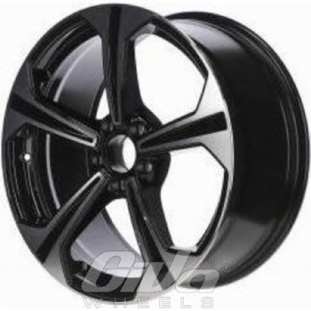 Mercedes-Benz OEM Wheels A2144013600 DEMO Black with polished face